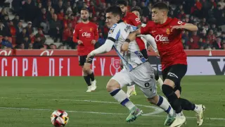 Partido Mallorca-Real Sociedad, ida de semifinales de la Copa del Rey
