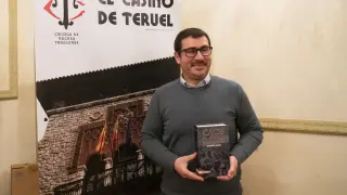 Gregorio Muelas, durante la presentación de su libro hace escasos días en el Casino turolense.