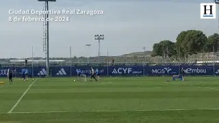 Entrenamiento Del Real Zaragoza