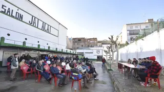 Asamblea celebrada a finales de enero en el Jai Alai.