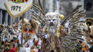 Desfile de disfraces de Carnaval en Lucerna (Suiza)