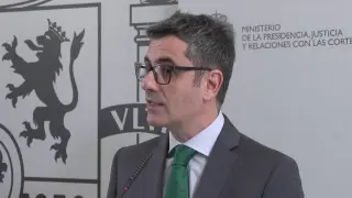 Bolaños critica la "gran impostura" de Feijóo con la amnistía y reclama que pida perdón
