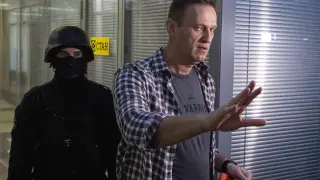 Imagen de archivo del líder opositor ruso Navalni.