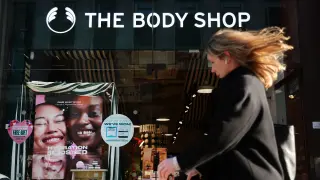 Tienda de The Body Shop en Londres.