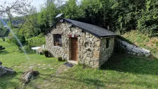 Una de las casas más pequeñas a la venta en Aragón.