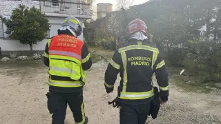 Dos mujeres muertas y una en estado crítico tras incendiarse una residencia de Madrid.
