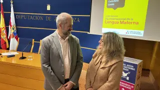 Presentación del Día Internacional de la Lengua Materna en la Diputación de Zaragoza