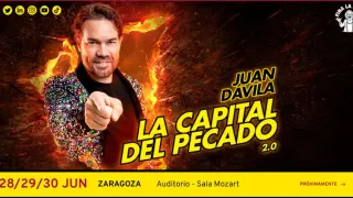 Juan Dávila anuncia que salen más entradas a la venta para su espectáculo en Zaragoza