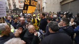 Protestas agricultores en Zaragoza
