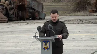 Zelenski se rodea de aliados para proclamar que Ucrania está más cerca de la victoria"