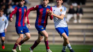 Fútbol División de Honor Juvenil: FC Barcelona-Real Zaragoza.