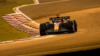 Verstappen, en acción con el RB20 durante las pruebas de pretemporada de Fórmula 1