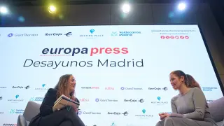 Ana Dávila protagoniza un desayuno Madrid de Europa Press