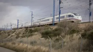 La estación de tren de Calatayud es el acceso más cercano de Soria a la alta velocidad ferroviaria