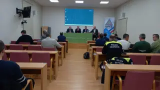 La UNED ya acogió una jornada dirigida a los policías locales de Aragón