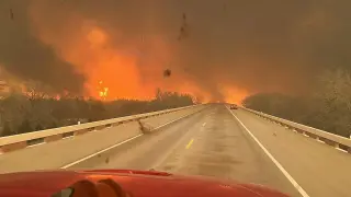 Incendio en Texas.