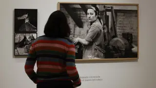 Exposición 'Antifemina', de Colita, en el Círculo de Bellas Artes de Madrid.