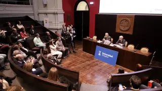 Presentación del libro azul de la innovación docente de la Universidad de Zaragoza.