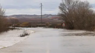 Situación de la riada del Ebro a su paso por la Ribera Baja.