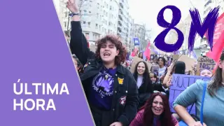 Las manifestaciones del Día de la Mujer 2024, en directo