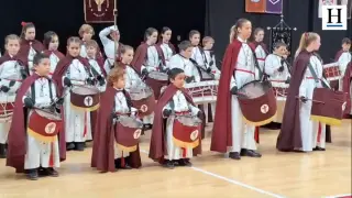 Santa Exaltación infantil de los instrumentos de Semana Santa en Zaragoza 2024