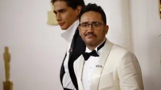 Juan Antonio Bayona poses on the red carpet during the Oscars arrivals at the 96th Academy Awards in Hollywood, Los Angeles, California, U.S., March 10, 2024. REUTERS/Sarah Meyssonnier [[[REUTERS VOCENTO]]]