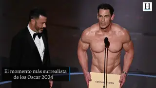 John Cena, aparece desnudo en la ceremonia de los Óscar