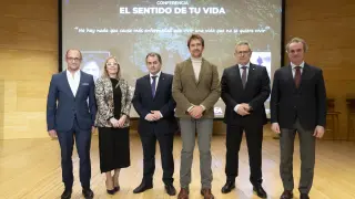 Fernando Rodrigo, Blanca Solans, David Gutiérrez, Miguel Ángel Tobías, José Cuevas y Jorge Villarroya.
