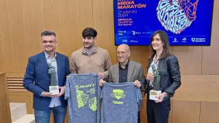 Presentación de la Media Maratón de Zaragoza.