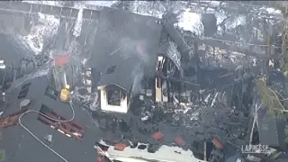 Los Angeles, mega incendio nella lussuosa villa di Cara Delevingne: 2 feriti