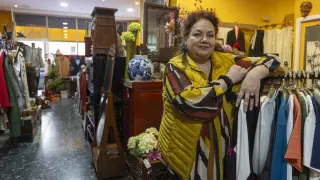 Marisa Miravalles, propietaria de la tienda La ruta de la seda.