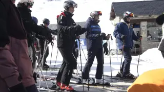 Así ha sido la vuelta del rey Felipe VI a la estación de esquí de Formigal