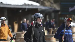 El rey Felipe regresa a las pistas de esquí de Formigal este domingo por segundo día consecutivo