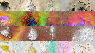 geología vista desde el satélite Sentinel-2