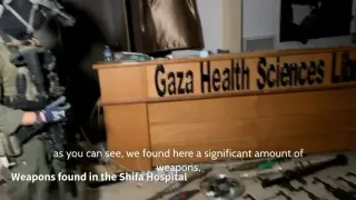 El Ejército israelí en el ataque al hospital Shifa, en Gaza.