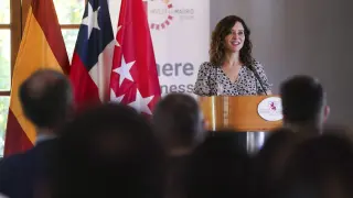 La presidenta de la Comunidad de Madrid, Isabel Díaz Ayuso CHILE ESPAÑA