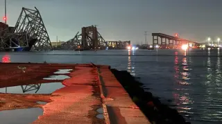 Al menos siete personas desaparecidas tras el derrumbe del puente en Baltimore