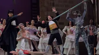 El Ballet Nacional de Cuba interpretando 'Don Quijote'.