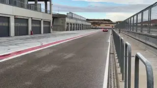 Sebastian Vettel prueba en Alcañiz el bólido con el que competirá en Le Mans
