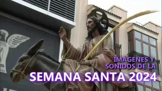 Imágenes y sonidos de la Semana Santa 2024 en España