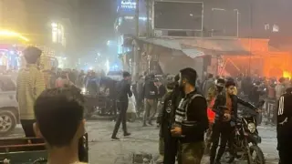 Explosión en un mercado de la ciudad siria de Azaz...OBSERVATORIO SIRIO DE DERECHOS H..31/03/2024 [[[EP]]]