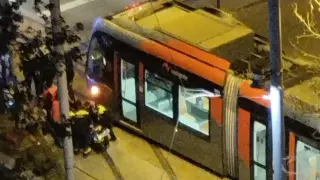 Atropello tranvía Zaragoza