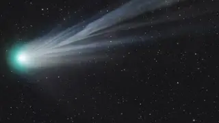 El cometa 12P/Pons-Brooks fotografiado por James Peirce desde Skull Valley, Utah, Estados Unidos