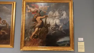 'La Apoteosis de Hércules', de Juan Bautista Martínez del Mazo, es una de las obras del Museo del Prado que pueden verse en el Museo de Huesca.