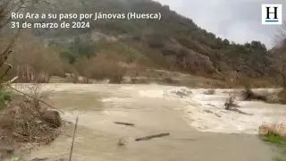 Río Ara a su paso por Jánovas