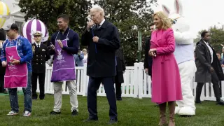 US president, first lady host Easter Egg Roll at the White House