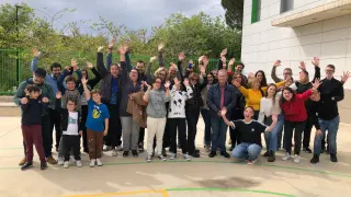Asistentes a la jornada celebrada en Atades con motivo del Día Mundial de Concienciación sobre el Autismo