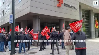 La seguridad privada reclama la jubilación anticipada