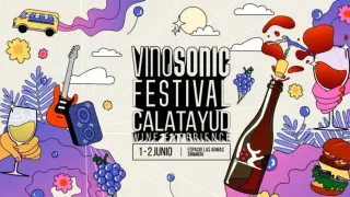 Cartel del festival multidisciplinar Vinosonic.