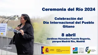 Cartel de la ceremonia del río que se celebra hoy en Madrid y durante el que se rendirá un homenaje póstumo a La Rona